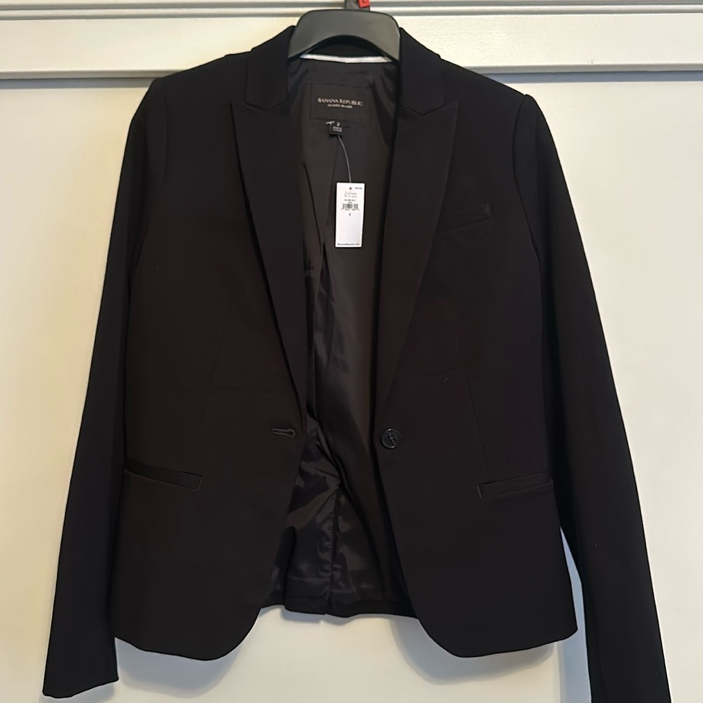Banana Republic classic black blazer